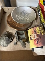 TRINKET DISHES, TURTLE AND MORE