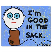 Todd Goldman, "Good In the Sack" Original Acrylic