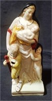 Staffordshire Statue Lady with Children