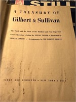 A TREASURY OF GILBERT AND SULLIVAN MUSIC BOOK