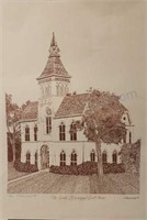 Tate County, MS courthouse and DU print