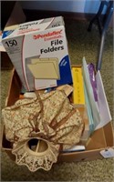 OFFICE SUPPLIES- CONTENTS OF BOX