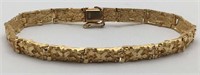 Heavy 14k Gold Bracelet