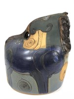 Studio Art Pottery Horse - 10.5"H