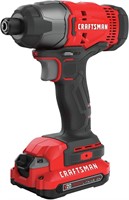 $59  CRAFTSMAN 20V 1/4-in Cordless Impact Driver