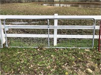 12 FT GALVANIZED WIRE GATE (Preview/Pick Up: 595