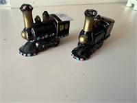 TRAIN SALT & PEPPER SHAKERS