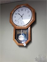 Battery Westclox Regulator Wall Clock