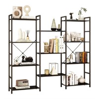 Panana Triple 4 Tier Bookshelf  Industrial