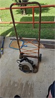 2 wheel cart and skill saw