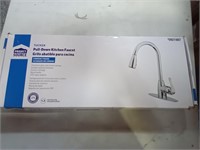 Project Source Tucker Pull Down Kitchen Faucet
