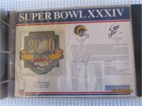 Patch NFL Official Super Bowl #34 Rams Titans