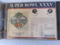 Patch NFL Official Super Bowl #35 Ravens Giants