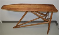 Vtg Wood Ironing Board