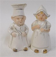 Vintage Petite Chefs Dressed in White