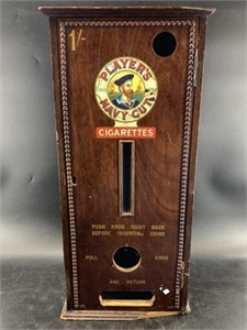 Antique Player's brand Navy cut cigarette dispensi