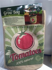 20-GALLON BURLAP BAG FOR TOMATOES ALL NATURAL