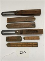 Grouping of Folding Rulers, Etc.