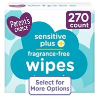 Parent's Choice Ultra-Sensitive Baby Wipes, 270ct