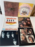 The Beatles Record Albums Vinyl Lot of 6
