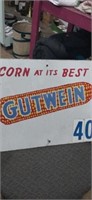 Partical board gutwein sign