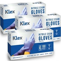 XL  Sz XL 300 PCS Klex Nitrile Medical Exam Gloves