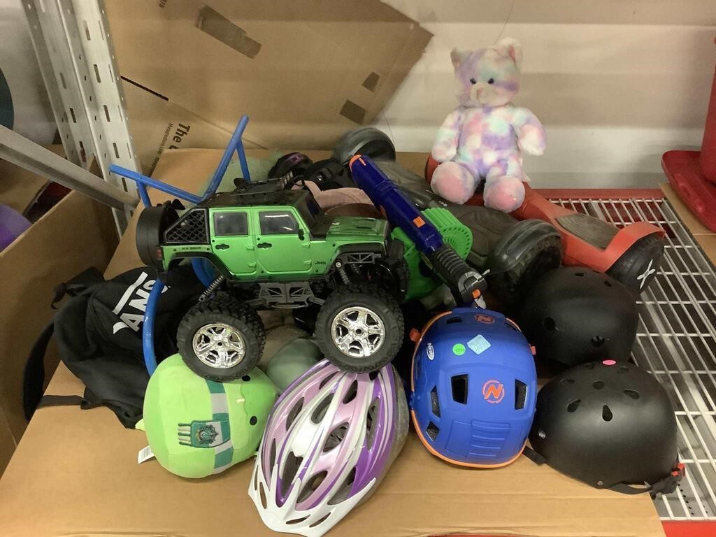 Bike helmets, hover boards and more.