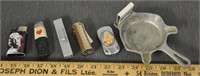Cigarette lighters/ashtray, not tested