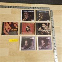 Lot of Luther Vandross CD's