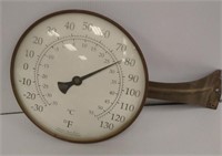 Conant Brass Thermometer 8.5" Round