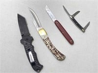 4pc Folding Pocket Knives