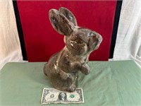 *HEAVY CERAMIC RABBIT - GOOD YARD ART