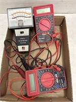 Digital Multimeters & Dwell Tachometer