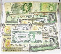 $10 CANADA / BANK of ENGLAND / BAHAMAS