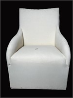 CONTEMPORARY UPHOLSTERED ARMCHAIR