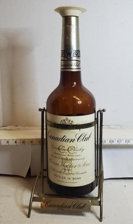 Canadian Club 1 US Gal Bottle in Rocker