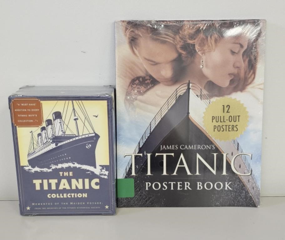 Titanic Poster Book & The Titanic Collection