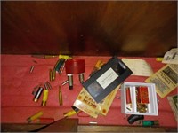 Contents of gun cabinet Misc. gun shells