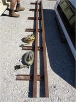 (1) Metal Sideboard & (2) Ratchet Straps