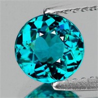 Natural Paraiba Green Blue Apatite 7.04 MM - Untre