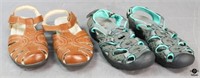 Sz 9 Earth Spirit Sandals / 2 pair