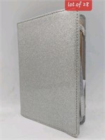 LOT OF 28 Griffin silver folio case for kindle Fir