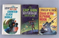 Three Philip K. Dick First Editions