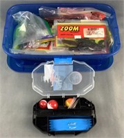 Tackle Boxes with Assorted Bait
