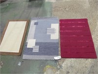 Group of 3 small rugs