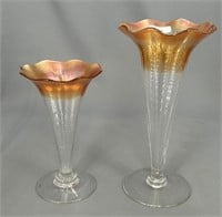 Pair of vases - marigold