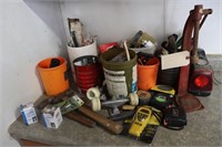 Tape Measures, Hand Tools, Misc.