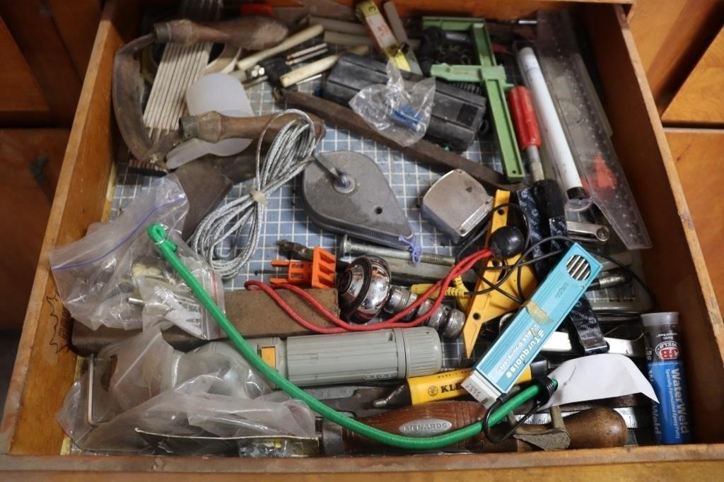 Contents of Drawer, Tools