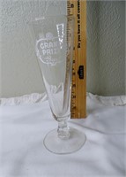 Vtg Grand Prize Beer Glass