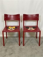 PAIR - CHARACTER CHAIRS